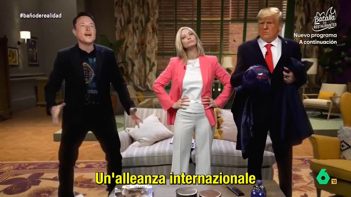 "Se non prendi la Groenlandia, non ti venderò la Sicilia" È tornato "Fasci", la parodia spagnola di Friends con Meloni, Trump e Musk #elintermedio