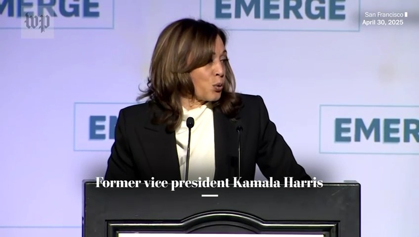 Former vice president Kamala Harris marked President Donald Trump’s first 100 days in office by condemning his “reckless” tariffs, “unconstitutional demands” and efforts to stoke a climate of fear to silence his dissenters.