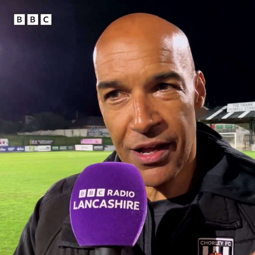 ⚫ ⚪ "This is what you play football for. Going in front of massive crowds and being the underdog and testing yourself against the best." @ChorleyFC boss Andy Preece is relishing Saturday's National League North play-off semi-final against #Scunthorpe #nonleague