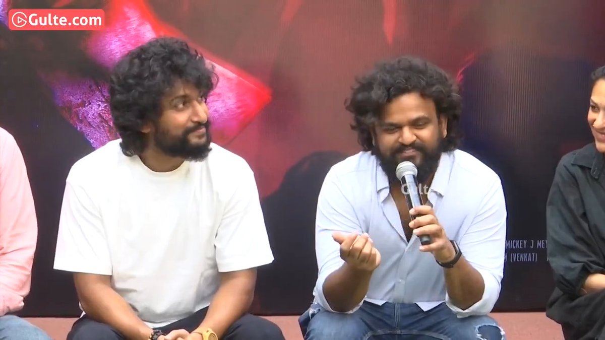 #DilRaju: “తెలుగు సినిమా మళ్లీ ఊపిరి తీసుకుంది. #HIT3 is breaking #Dasara opening records in overseas. We are expecting the same in Nizam as well.” #Nani: “#HIT3 journey is just beginning. We don't want to make any big statements. We will be celebrating this film on many more occasions. Also, my thanks to AP CM #Chandrababu garu and DCM #PawanKalyan garu for the support on ticket price hikes.”