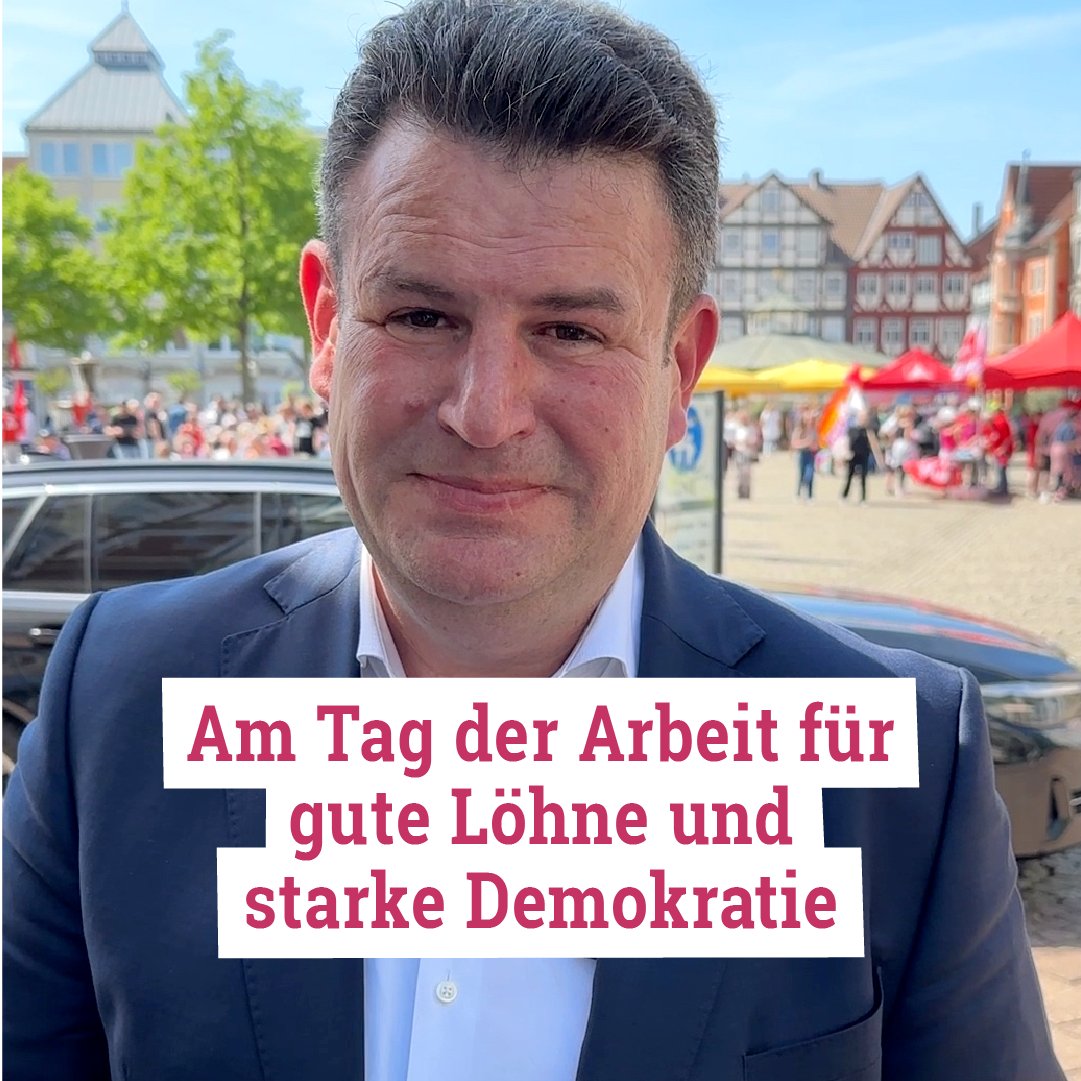 Zum #TagDerArbeit betont BM Hubertus Heil in Peine, wie wichtig es ist, #Arbeit wertzuschätzen, Arbeitsplätze zu sichern und gezielt zu investieren – in Unternehmen und den öffentlichen Bereich. Dabei geht es auch um faire Löhne, Tarifbindung und den demokratischen Zusammenhalt.