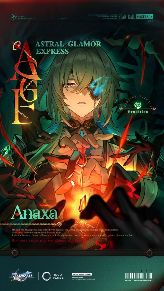 "We alone—are the true gods of this world!" #HonkaiStarRail #StarRail #Anaxa
