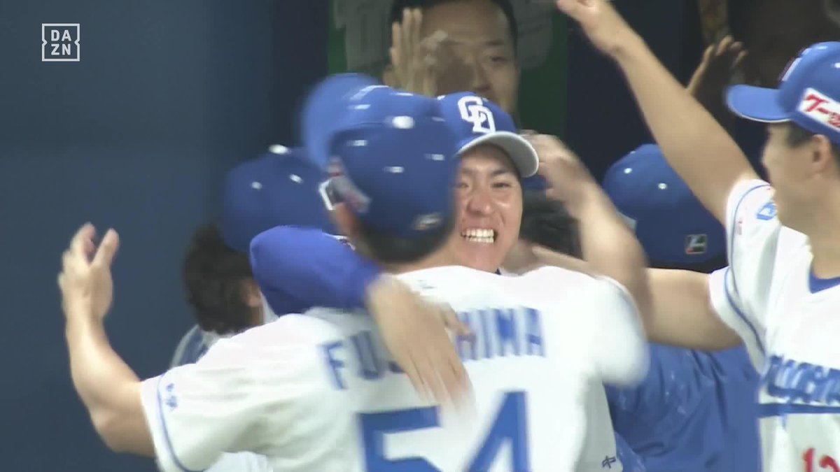 みんなで掴んだ 今日の守護神はマルテ 三浦瑞樹が嬉しいプロ初勝利 ドラゴンズが今季初の3連戦3連勝 ⚾プロ野球(2025/5/1) 🆚中日×阪神 📱Live on DAZN #オレをみろ #dragons