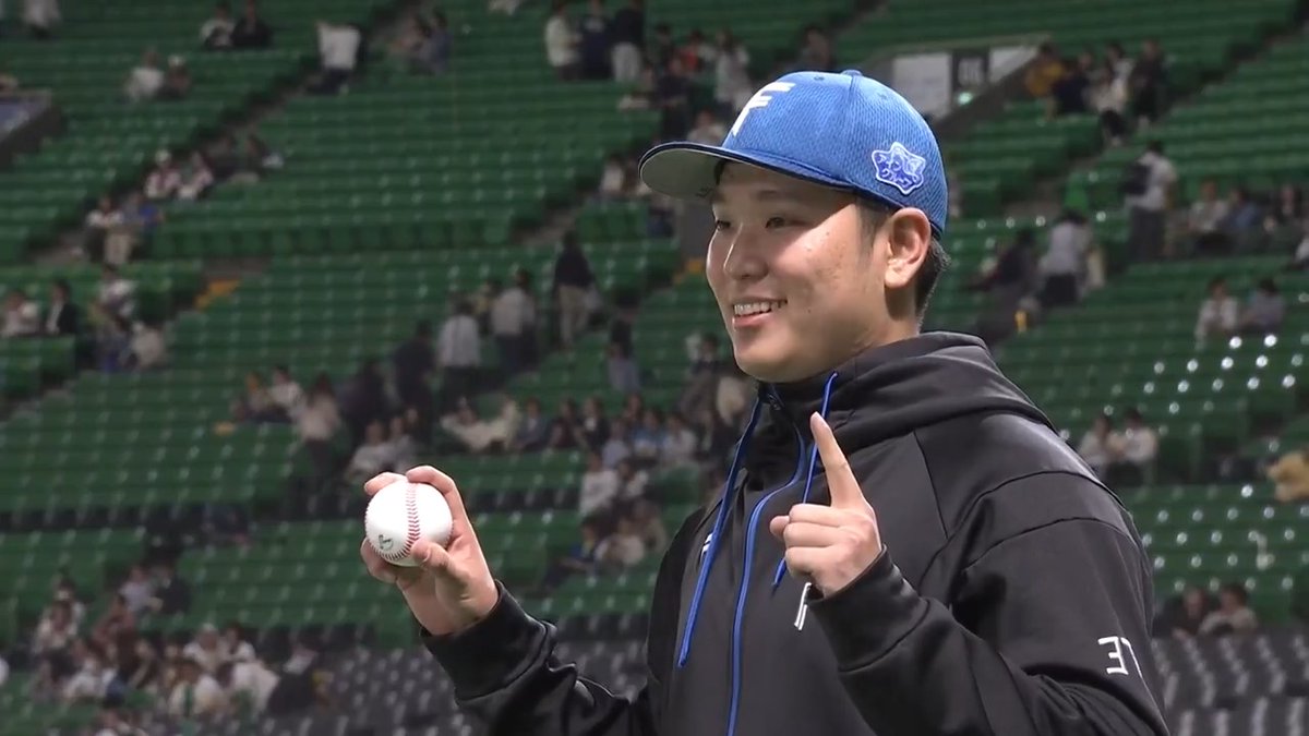 ／ 5/1 ヒーローインタビュー⚾️ ＼ 北海道日本ハム #古林睿煬 投手✨ #lovefighters
