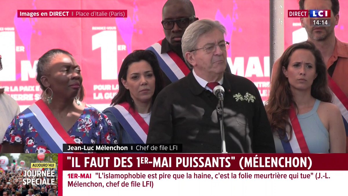 🗣️ Jean-Luc Mélenchon : "Nous ne voulons pas préparer une guerre dont nous savons qu'elle se finira par la guerre"