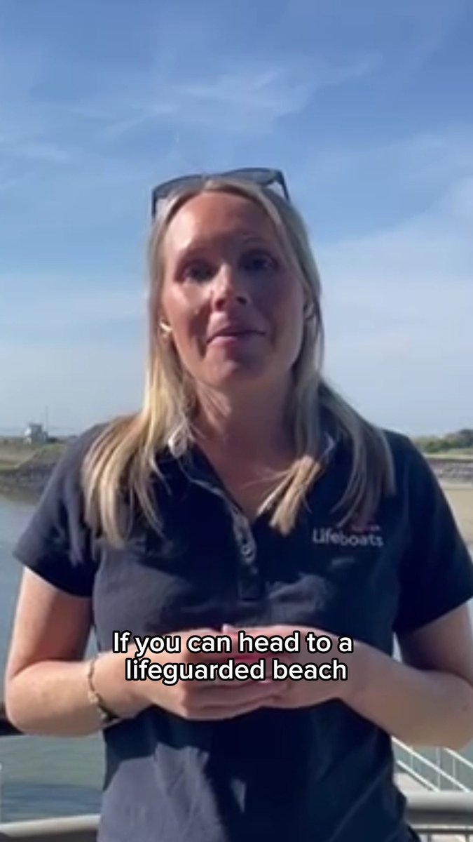 It's hot out there! If you're heading to the coast, please remember our lifesaving advice to help us keep you and those around you safe ๐ฅต #RNLI #BeachSafety #WaterSafety #FloatToLive #Beach