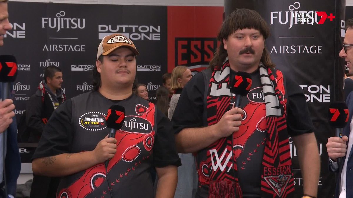 Marmalade boys with the Dreamtime guernsey sneak peek 👀 #AFLDonsNorth | Essendon FC