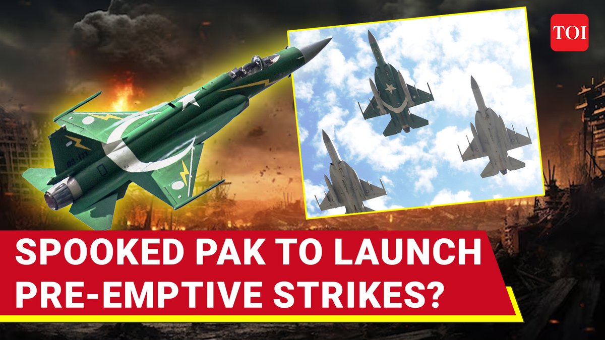 Panic-stricken #Pakistan air force planning pre-emptive strikes as India vows revenge for #Pahalgam?