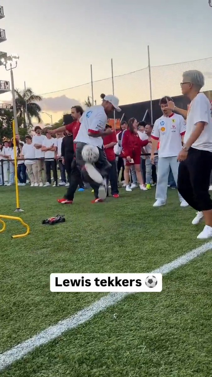 What can't Lewis Hamilton do? 🔥 @scuderiaferrari PUMA Motorsport