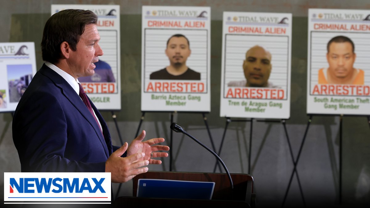 "Florida state agencies assisted federal authorities to arrest over 1100 illegal aliens across the state… and we're demonstrating why we're going to continue to lead on this issue." — Florida Gov. Ron DeSantis on Operation Tidal Wave Ron DeSantis
