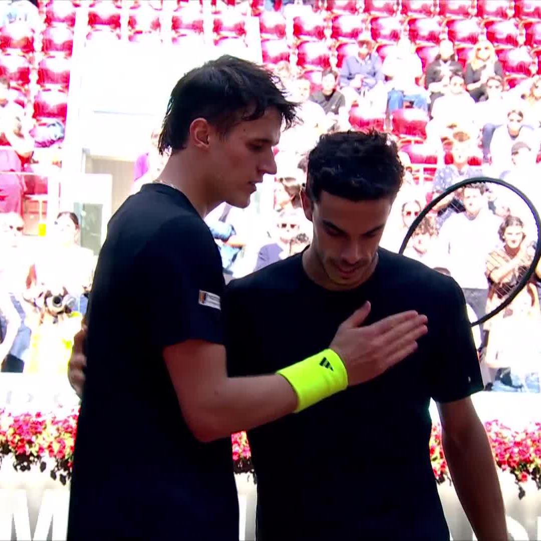 Respect 🤝 Jakub Mensik &amp; Francisco Cerúndolo #MMOpen