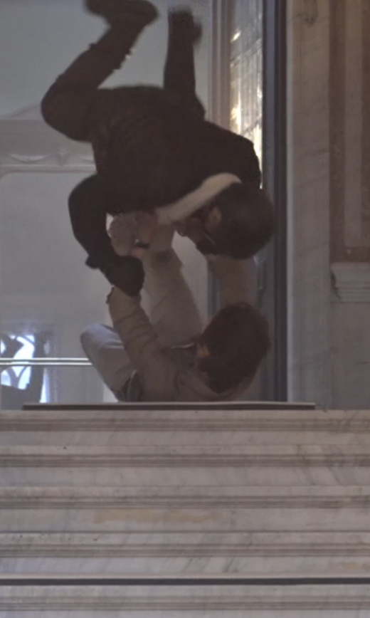 Is he okay? #BallerinaMovie Stunt Team: Bruce Concepcion