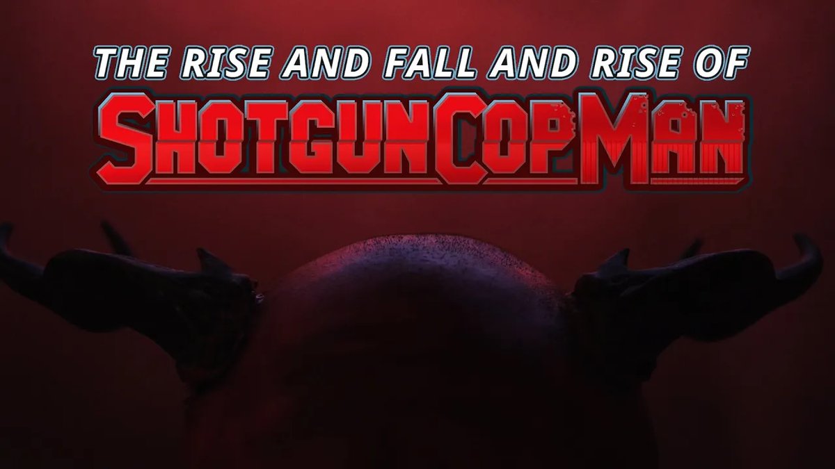 SHOTGUN COP MAN is OUT NOW on Nintendo Switch and Steam! 🚨🔥🚨🔥🚨 Watch our short documentary 'The Rise and Fall and Rise of SHOTGUN COP MAN' to understand the deep, emotional motivations behind his quest to ARREST SATAN. 👮