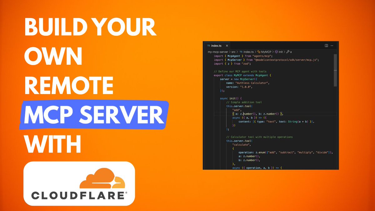 I'm super hyped about MCP! Let me quickly walk you through a couple Cloudflare Developers remote MCP Server templates to get you started.