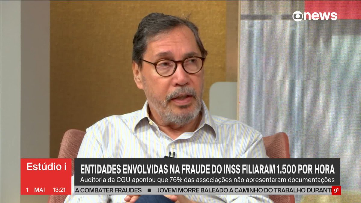Para Merval Pereira, decisão de Lula de indicar novo presidente do INSS é resposta política a Lupi, mas arriscada: “Porque ele nomeou uma pessoa que vai encontrar um problemão pela frente, que vai ficar no colo do presidente”. ➡ Assista ao #Estúdioi: #GloboNews
