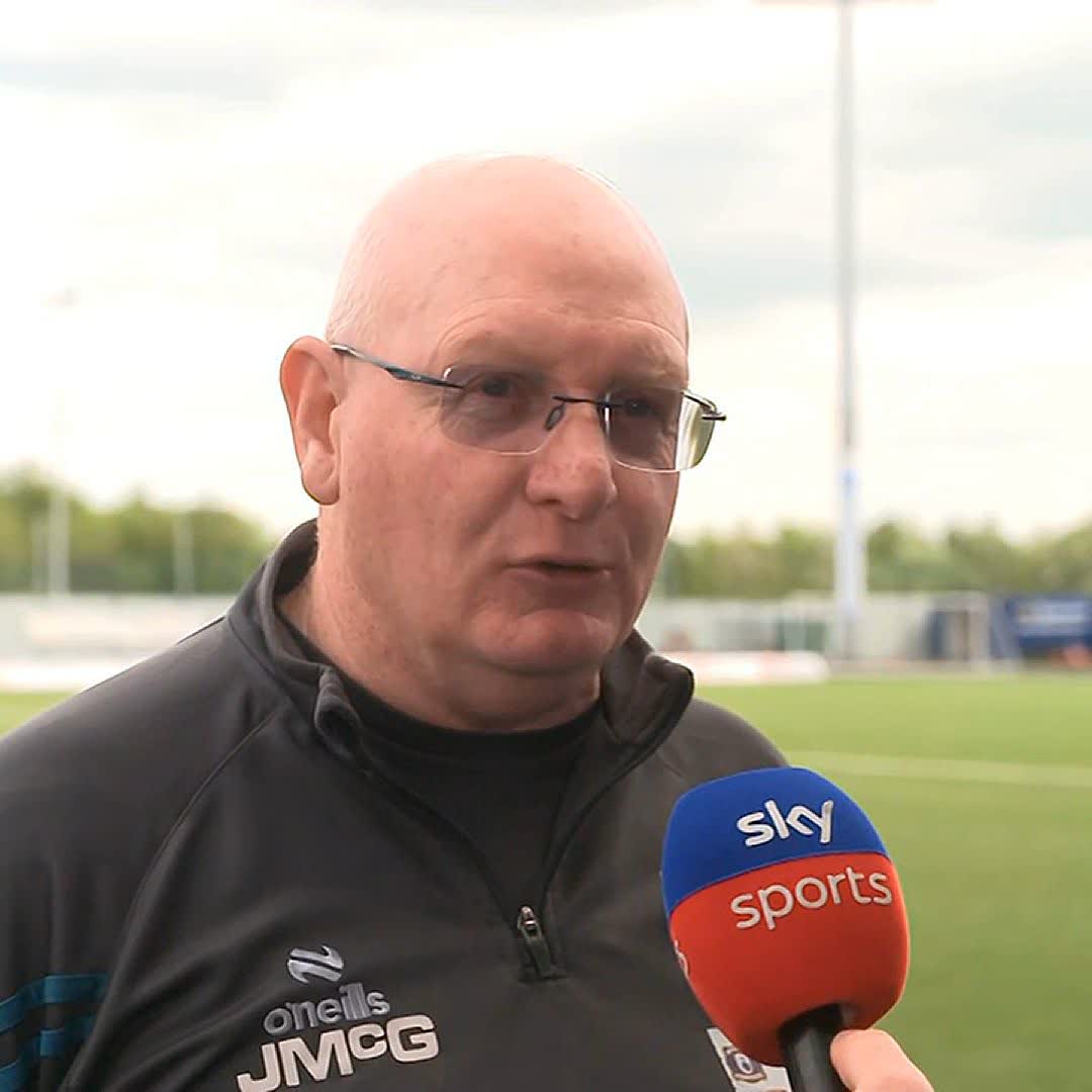 🗣️ "One big performance from us, one big push and hopefully we can get over the line..." John McGlynn is ready for a final day fight to lead Falkirk to the Championship title 🔽