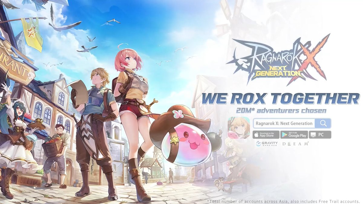 Pre-registration is now open for Ragnarok X: Next Generation, launching on May 8! Get ready for the MMORPG experience in North America, South America, WEU, and Australia/New Zealand. Unlock exclusive rewards and dive into your adventure. Presented by ragnarokxglobal-official #RagnarokX #MMORPG