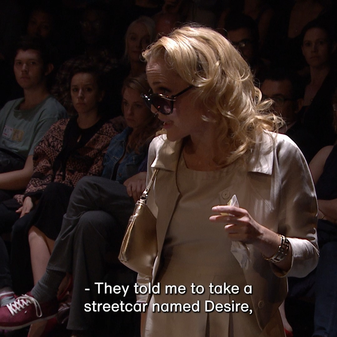 'They told me to take a streetcar named Desire'✨ The Tennessee Williams classic with Gillian Anderson, from Young Vic, returns to cinemas from 5 June.