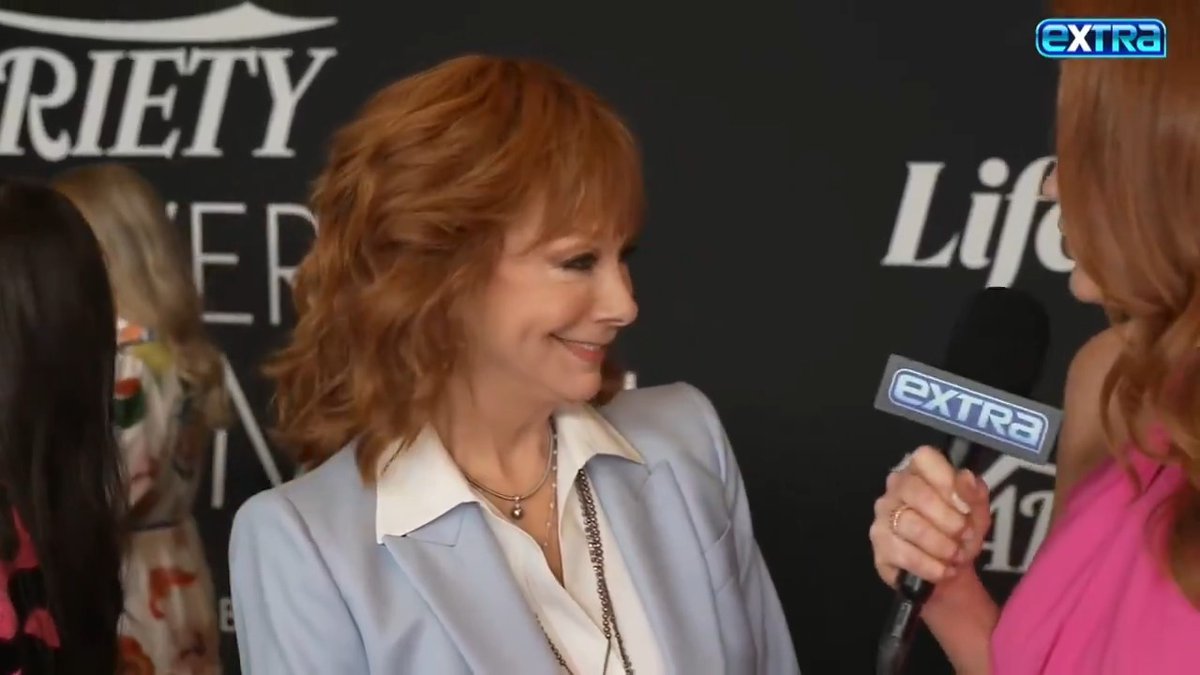 .Reba McEntire McEntire on her Variety #PowerOfWomen: Nashville honor and her secret to staying young after turning the big 7-0 — being so happy with Rex Linn helps! 🥰 aleciadavis