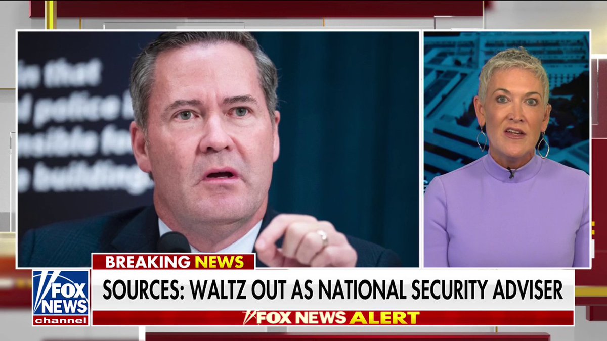 .Mike Waltz is out as the national security advisor, along with his deputy. Chief national security correspondent Jennifer Griffin has the developing details.