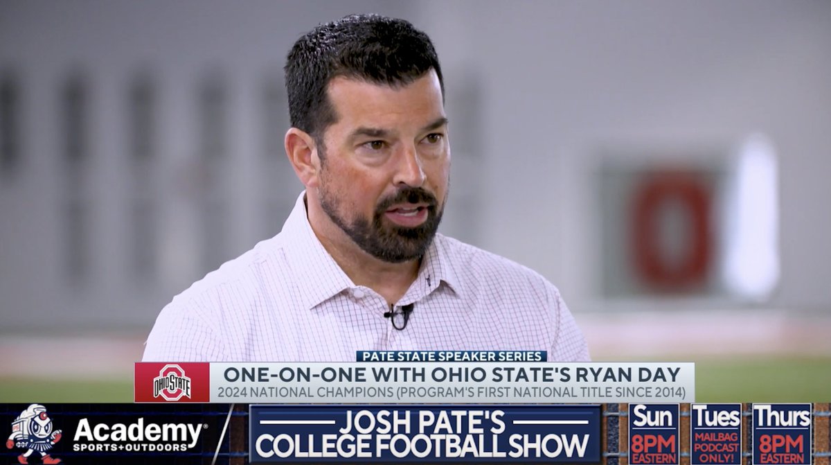 "They understood that is this is gonna be a new year... We're not defending national champs. We're not defending anything. That national championship isn't going anywhere... This is about this year's team." Ohio State Football head coach Ryan Day on the 2025 Buckeyes |🎙️ Josh Pate