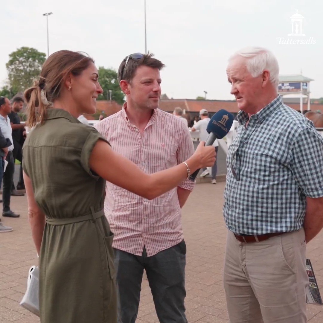 A successful #TattsGuineas Breeze Up Sale for Micheal and Stevie Byrne's Knockgraffon Stables as they end the day as leading vendors. 👏 A draft highlighted by a 150,000gns Ten Sovereigns colt as well as a Lope Y Fernandez filly 8,000gns pinhook selling for 92,000gns.