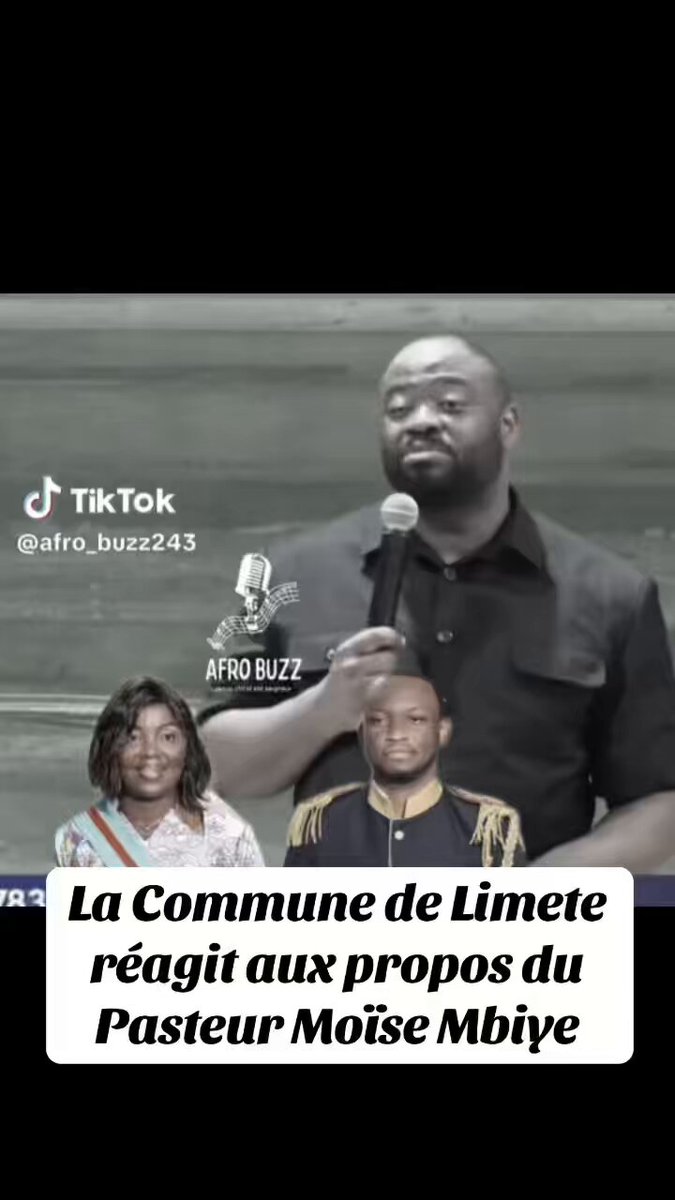 #RDC #KINSHASA #LIMETE ⚠️ MISE AU POINT ⚠️ Dans la nuit du mardi 29 au mercredi 30 avril 2025, une séquence vidéo circule sur les réseaux sociaux, montrant le responsable de l’église Cité Bethel, située aux croisements des Boulevards Lumumba & Sendwe (Industrielle/Funa), interpellant du haut de la chaire les autorités municipales de la Commune de LIMETE au sujet d’un parking pour lequel ces dernières ont accordé, affirmait-il, « une autorisation d’exploitation ». Bien que faite dans des canaux non officiels, cette interpellation a suscité la clameur publique et, par conséquent, a conduit à l’ouverture d’un dossier d’enquête par les services de sécurité de la municipalité. Après investigations et descente sur terrain de la Bourgmestre Nathalie Alamba, accompagnée de son adjoint Isaac Mukendi T. quelques agents ce jeudi 01er mai 2025, voici les conclusions qu’il faudra retenir sur cette affaire : - L’église Cité Bethel n’a jamais saisi officiellement (par correspondance) la Commune de LIMETE pour les faits dénoncés par son responsable. De même pour sa réaction, elle l’a été sur base d’un rapport lui transmis verbalement ; - La Commune de LIMETE n’a jamais délivré une quelconque autorisation, verbale ou écrite, aux propriétaires des gros véhicules ayant stationné à 40m de diagonale à l’église Cité Bethel ; - Les véhicules ayant stationné sur le parking aménagé dans la devanture de l’église Cité Bethel sont ceux appartenant à des particuliers, faute d’espace dans leurs parcelles, et /sont souvent commis à la surveillance du personnel de securité de l’église. Par ailleurs, la Commune de LIMETE annonce l’interpellation, depuis hier dans la nuit, de 6 personnes dont 5 chauffeurs de gros véhicules, un jeune opérateur pneumatique (Quado), dont les camions-remorques ont été trouvés dans la devanture de l’église, le long du Boulevard Lumumba. Ils ont été immédiatement entendus sur procès-verbal et, aucune fois, ils n’ont mentionné avoir obtenu une autorisation de la Commune de LIMETE. En définitive, la Commune de LIMETE rassure tous ses administrés qu’elle ne ménagera d’aucun effort pour que l’ordre le plus favorable se rétablisse dans cet espace public. (Vidéo : Interview accordée par la Bourgmestre Nathalie Alamba, ce jeudi 1er mai 2025, devant l’église Cité Bethel) #IM