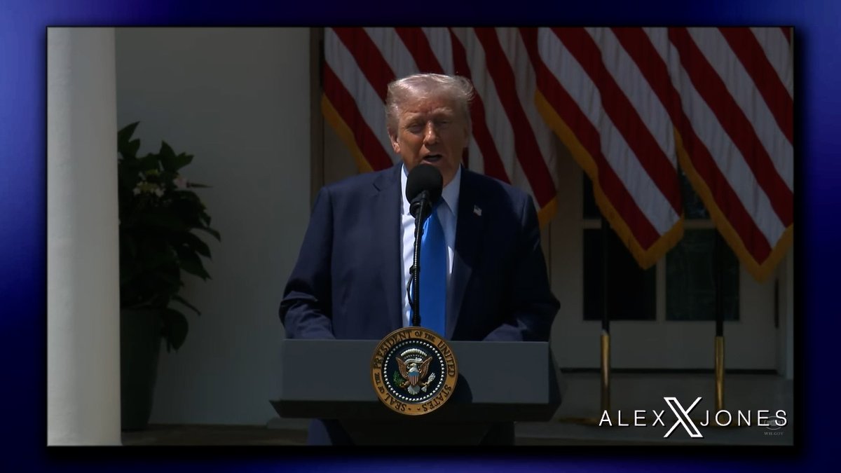 BREAKING VIDEO: President Trump Touts "Biggest Tax Cuts In American History" During National Day Of Prayer Speech At The WH "To Show You How Middle Income This Is, There Will Be No Tax on Tips, No Tax On Overtime, No Tax On Social Security, & Interest Rate Deduction On Cars Made In America" » LIVE X STREAM: