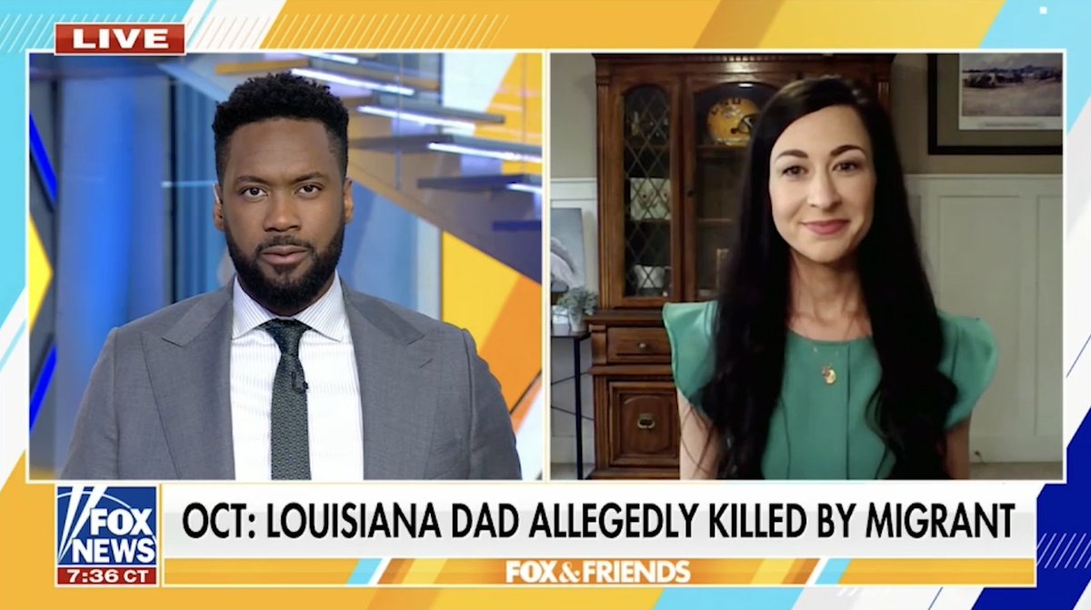Last year, an illegal immigrant stole the life of an innocent Louisianian, Wesley Hayes. His wife Olivia’s courage to fight for a secure border should inspire Americans everywhere.