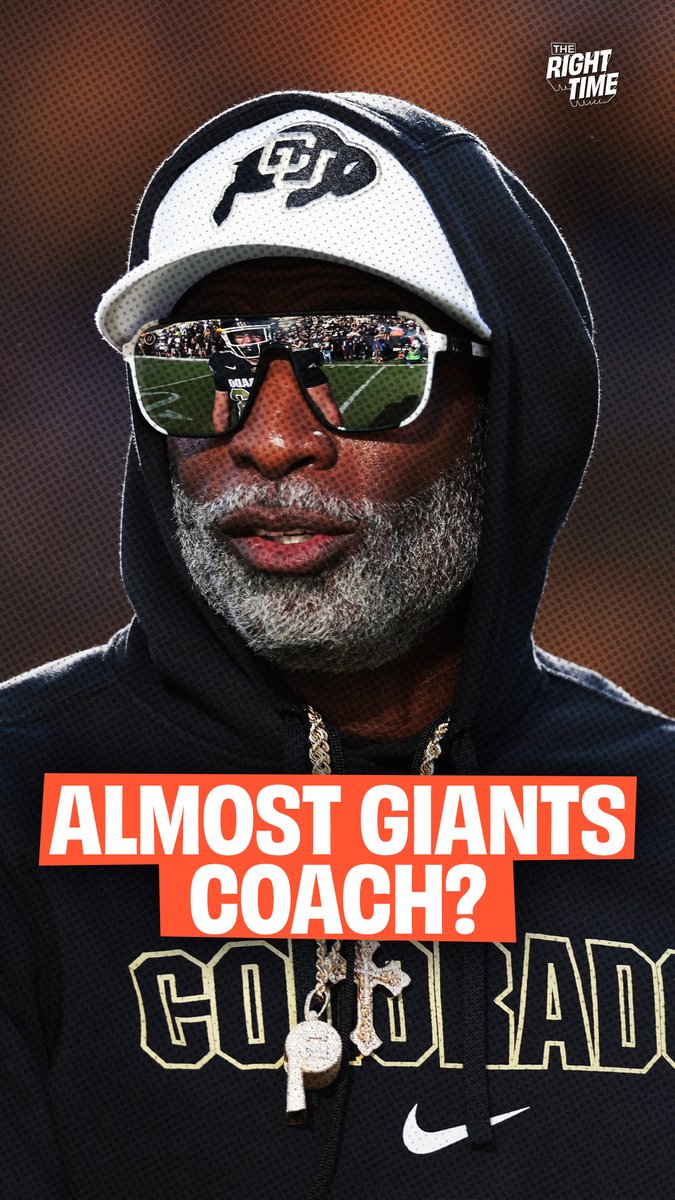 People talking about Deion Sanders to the Giants have "lost their everloving mind" 😂