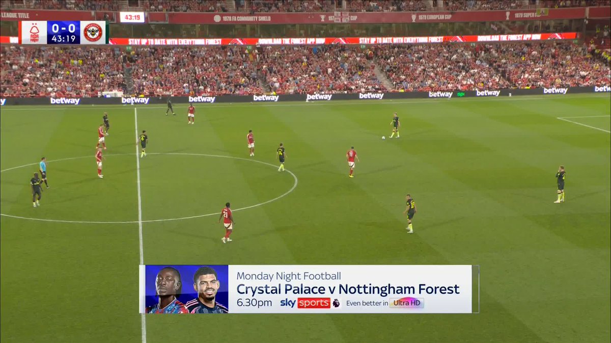 A mix-up at the back leads to Kevin Schade opening the scoring for Brentford! ๐