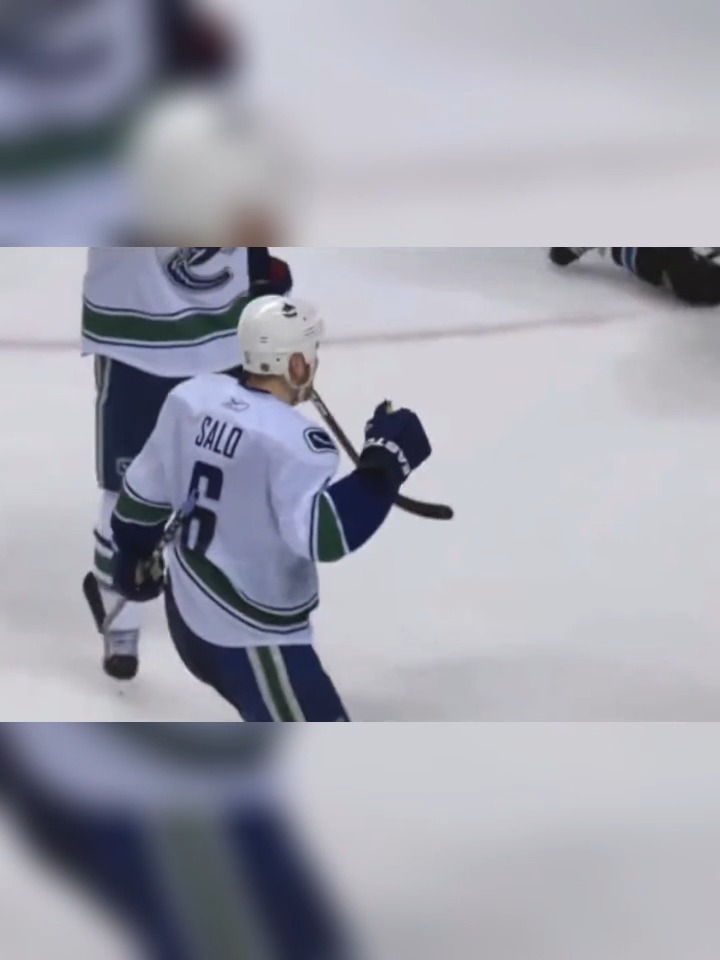 The greatest slap shot in Vancouver #Canucks history 💣 (🎥: CanucksHD/YouTube)