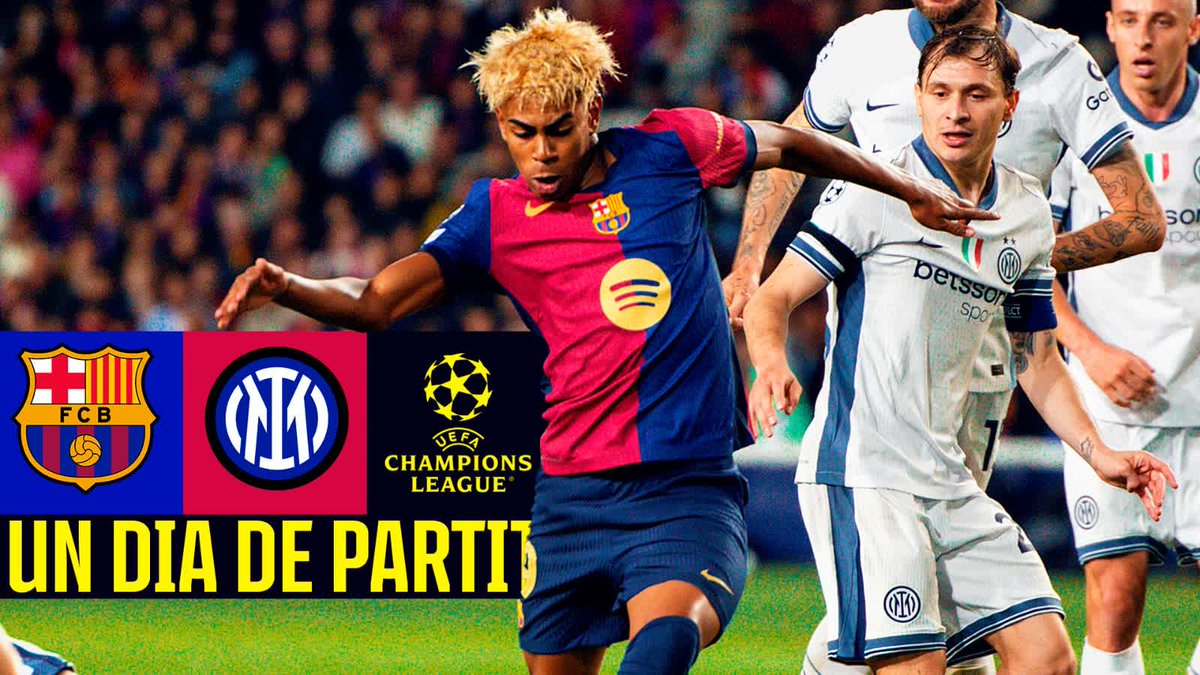 🍿📱 UN DIA DE PARTIT | Barça v Inter The UCL semifinal may yet have to be decided...