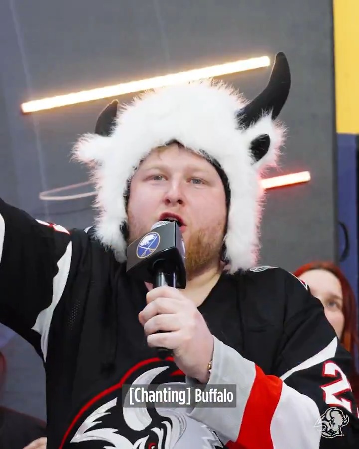Viktor mic'd up on his Fan of the Year trip to Buffalo? Priceless. 🙌 Watch more →