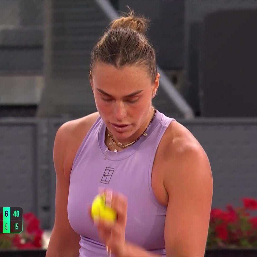 Aryna Sabalenka defeats Svitolina 6-3, 7-5 to reach the final in Madrid! 🔔 Sabalenka Aryna | #MMOPEN