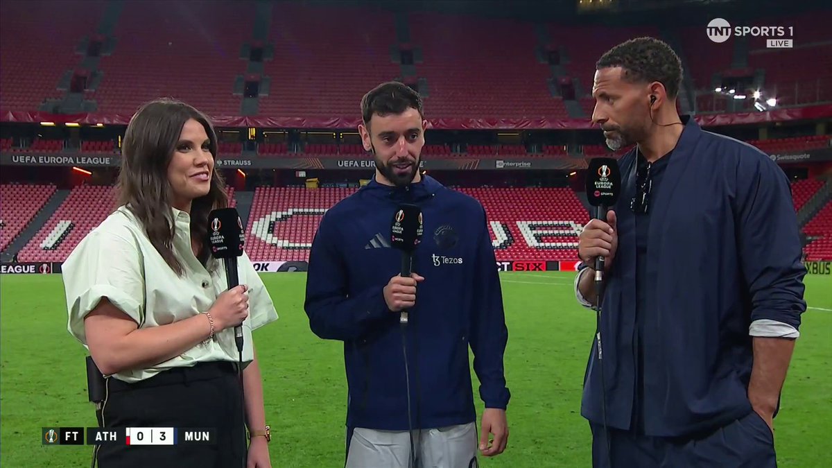 🚨🎥 | Bruno Fernandes on Harry Maguire’s dribble: "Nobody was expecting him to dribble like that. Not even the opposition." 🤣❤️