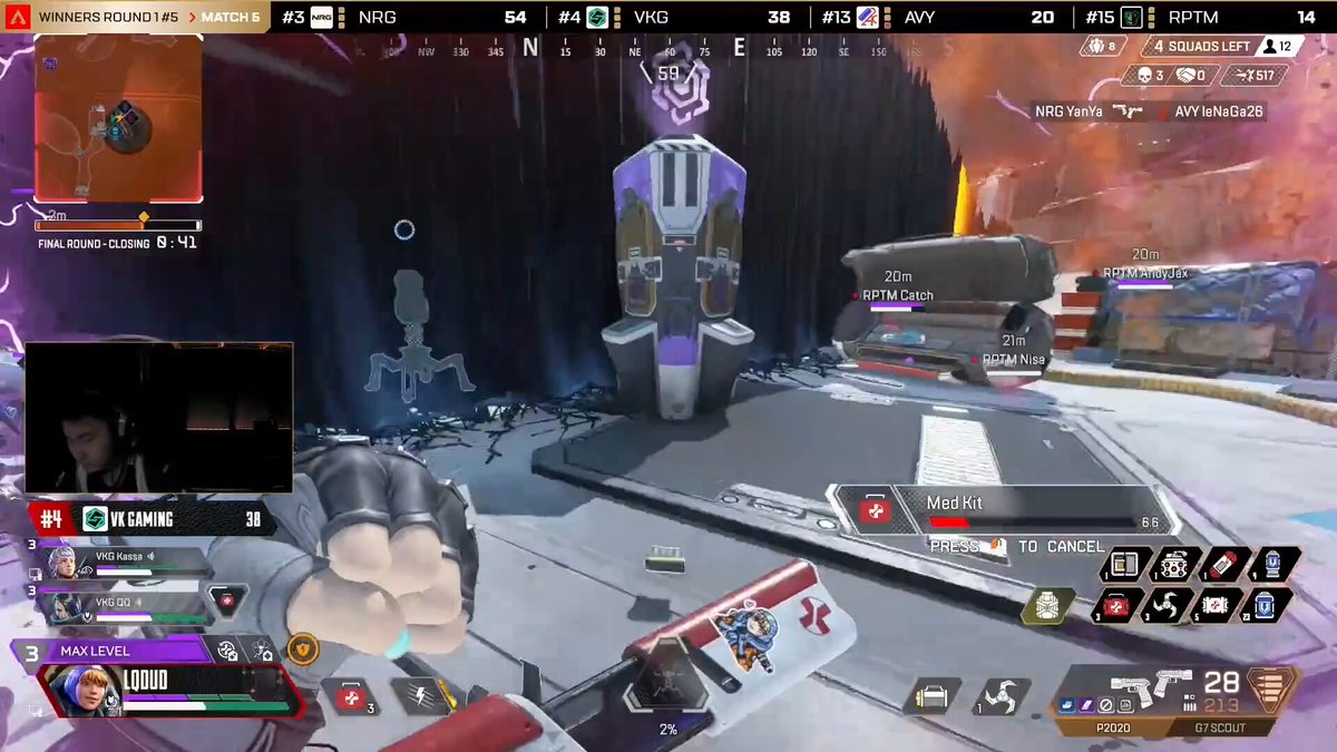 Yeah, he's himmy. NRG Apex locks in another first place finish.