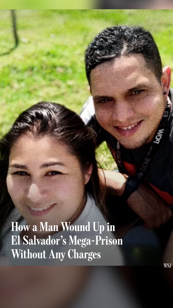 Carlos Uzcategui is one of more than 250 Venezuelan men the U.S. has sent to El Salvador to be imprisoned. He came to the U.S. legally, and a WSJ investigation found he has no criminal record or gang ties. Watch the full video: