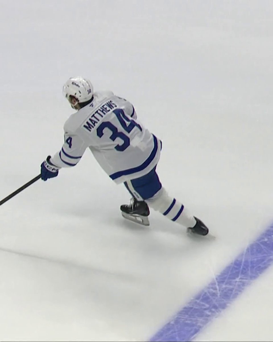 AUSTON MATTHEWS BREAKS THE ICE 🚨 Toronto pulls ahead early in Game 6 👀
