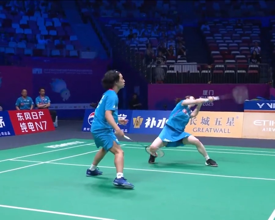 Amazing defence! Follow live action: #SudirmanCupFinals #Xiamen2025