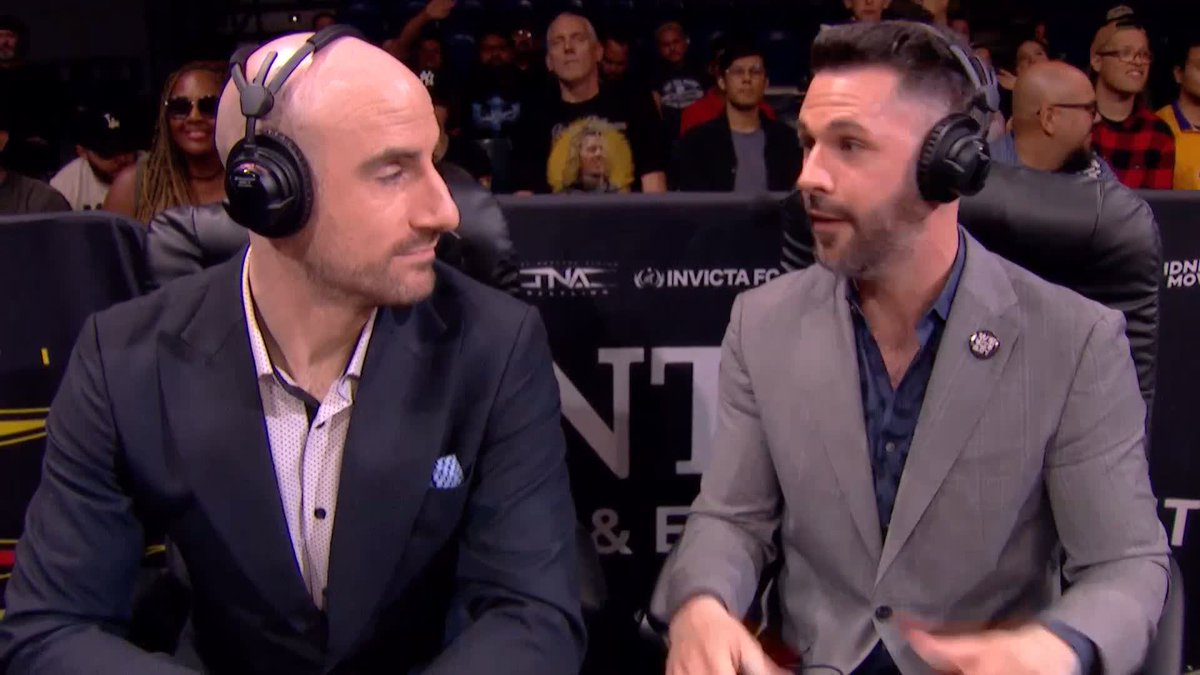 .Chris Van Vliet is in the iMPACT! Zone! WATCH #TNAiMPACT NOW LIVE on TNA+: USE CODE TNALIVE for 1 Month Free of TNA+: