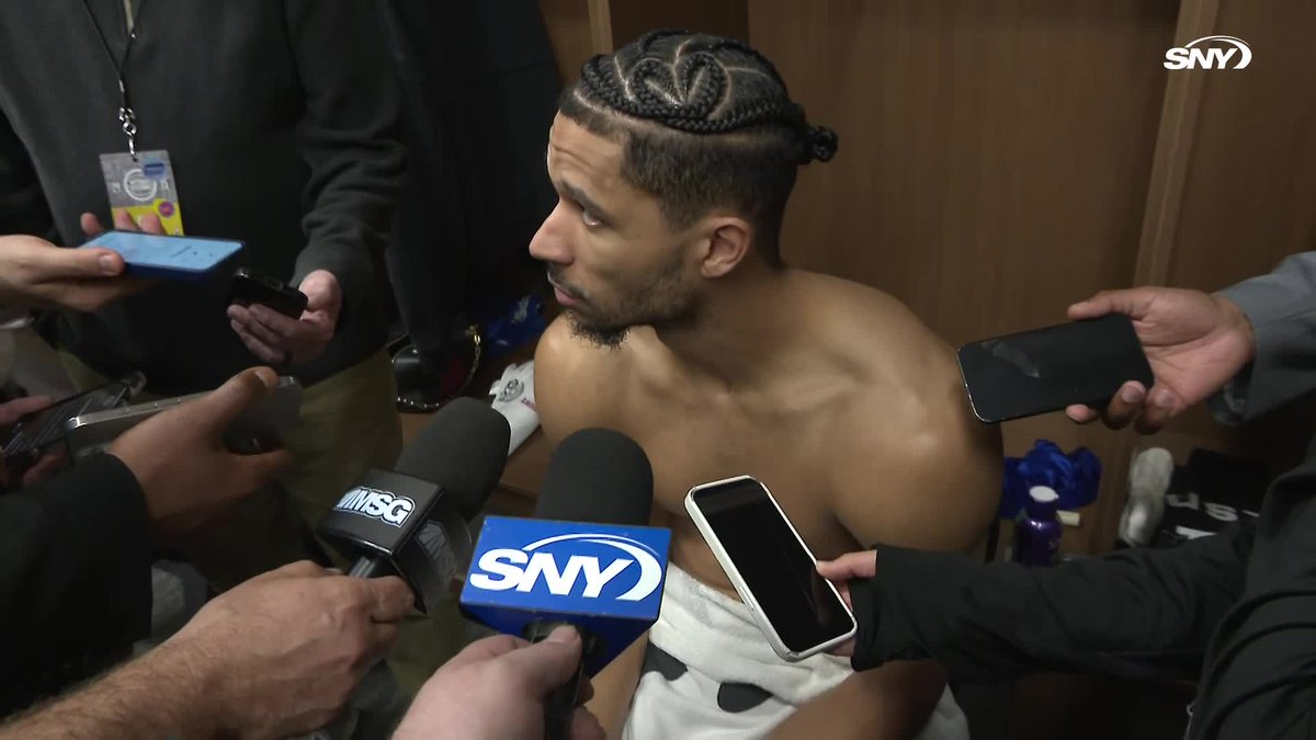 Josh Hart on advancing on the road: "That's one of the best feelings in sports, is going into a hostile environment of an opposing team and silencing them."
