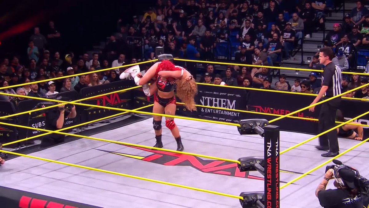 .Jody Threat scores the W with a Pop Shove It! WATCH #TNAiMPACT NOW LIVE on TNA+: USE CODE TNALIVE for 1 Month Free of TNA+: