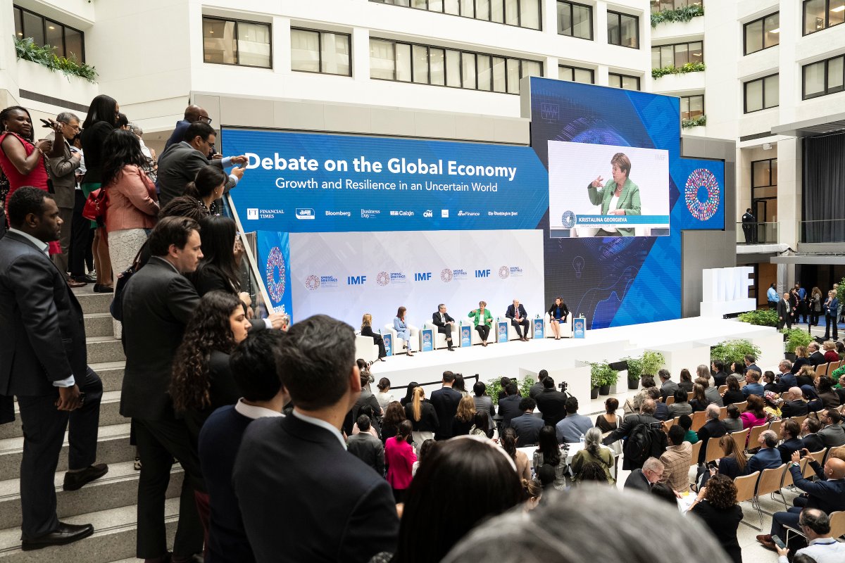 One week after the #IMFMeetings, it’s time to build on the momentum: drive innovation, strengthen economic integration, and make sure private initiative delivers for people everywhere — today and for generations to come. Watch the full conversation here:
