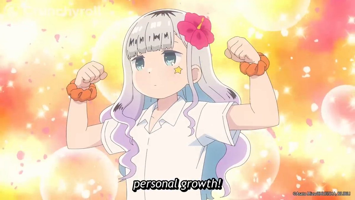Supporting your girlfriend's villain arc... even when she's too adorable to pull it off 🥹✨ (via Aharen-san wa Hakarenai Season 2)