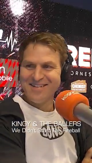 Who would've though one man could have so many feuds! 😂🎶 #WeDidntStartTheFireball 🔥 SEN Breakfast #AFL