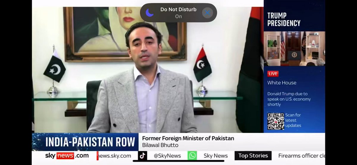 Bhutto-Zardari got on Sky News to cry victim- like Pakistan didn’t: - Harbor Bin Laden - Fund and arm the Taliban - Unleash LeT and JeM on India - Hand a jihad radio station to Fazlullah - Disappear thousands of Pashtuns and Baloch He blamed the West, squirmed while trying to dodge questions, and tried to rewrite history. The world isn’t buying it. Pakistan isn’t a victim- it’s the arsonist screaming fire after burning the region down. Kudos to Yalda Hakim for being brilliant every-time!