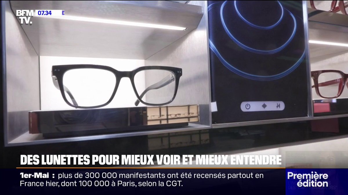 👓 Des lunettes pour mieux voir et mieux entendre