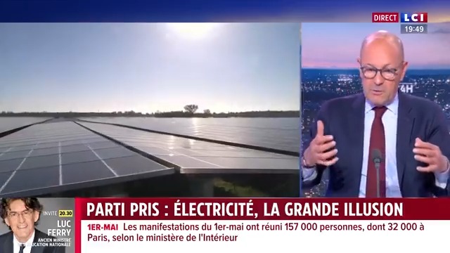 Merci PERRI pour cette démonstration. J’espère que les nombreux députés qui n’étaient pas à l’Assemblée nationale pour débattre de la #PPE3 étaient devant leur télé pour vous écouter ! « Il faut lever le pied sur les ENRi »