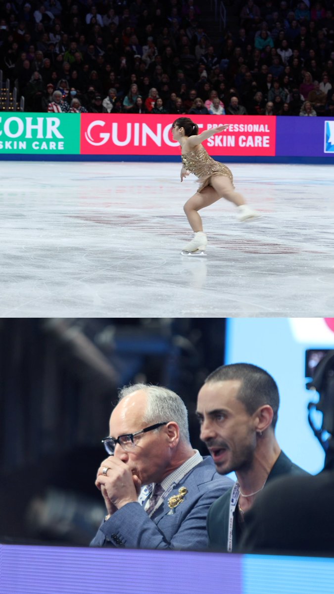 Alysa Liu blew the roof off the arena with her Free Skate at #WorldFigure! 🎉⛸️💥 The party was ON, her coaches were losing it at the boards, and she sealed the deal with a comeback season for the ages — World Champion! 👑🔥 What. A. Moment. #FigureSkating